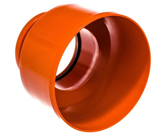 Эксцентрический переход для наружной канализации Flextron, 160/110 SVK-KN40160110 – изображение 3