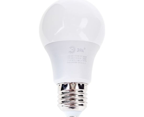 Светодиодная лампа ЭРА LED A60-11W-840-E27, груша, нейтральный Б0029821 – изображение 3