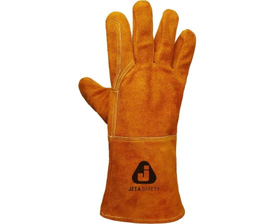 Перчатки сварщика Jeta Safety Ferrus Light, цвет желтый, JWK201-XL – изображение 7