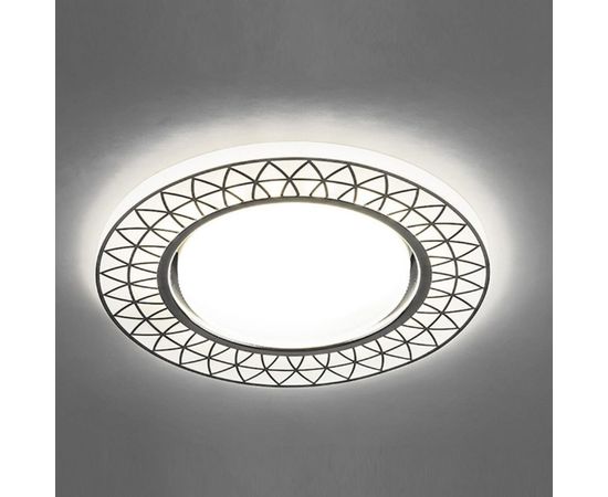Встраиваемый потолочный светильник с подсветкой FERON CD9914 20LEDх2835 SMD, 4000K, 15W, GX53, без лампы 32982 – изображение 2
