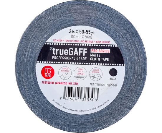 Клейкая лента DGTAPE TrueGaff - Гаффа тейп 50мм/50м - Черный TrueGAFF50/50/B – изображение 4