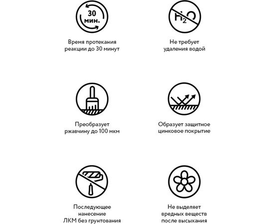 Преобразователь ржавчины Elcon P 5л 00-00002732 – изображение 2