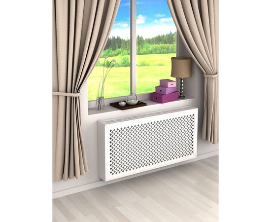 Крышка для экрана Стильный Дом 90х17 см, универсальная, белая v545837 – изображение 3