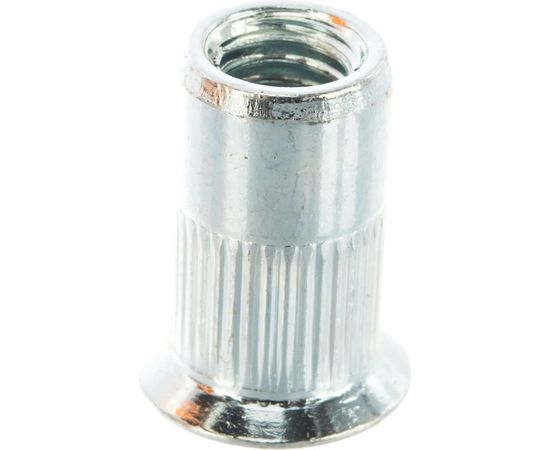 Заклепка с внутренней резьбой Kenner потайной бортик Белый цинк м6х1,0х16 500шт зрп6 – изображение 2