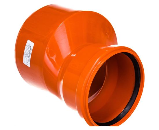 Эксцентрический переход для наружной канализации Flextron, 160/110 SVK-KN40160110 – изображение 2