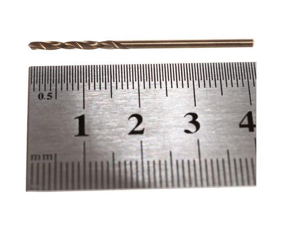 Сверло по металлу (1.7х20х43 мм; ц/х; Р9) Туламаш ТМ 41253 – изображение 2