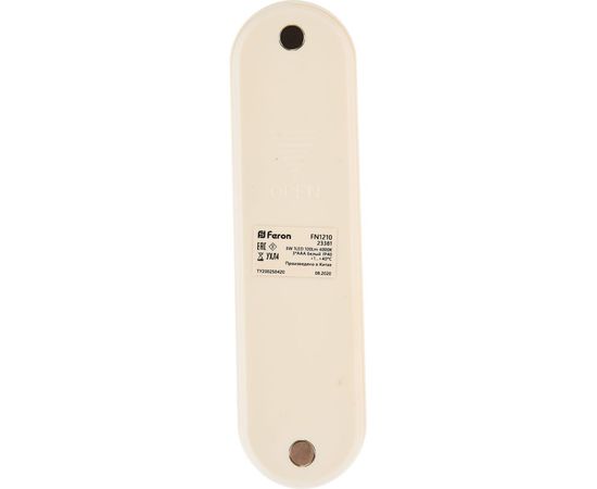 Светодиодный светильник-кнопка FERON 1LED, 3W, 3хAAA, 150х40х25мм, белый, FN1210 23381 – изображение 3