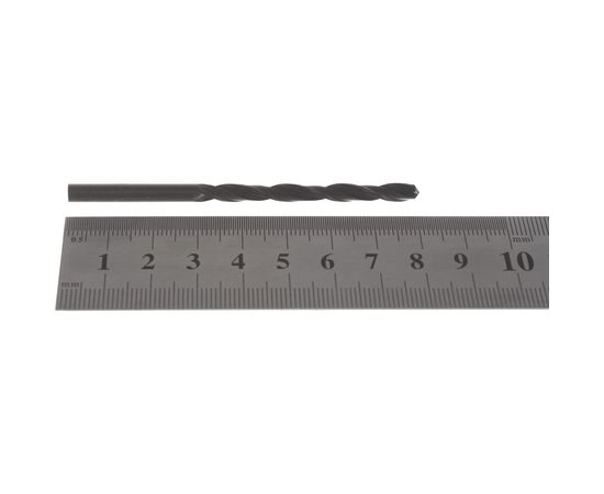 Сверло (10 шт; 4.5х80 мм; HSS) по металлу Тевтон 2960-080-045 – изображение 2
