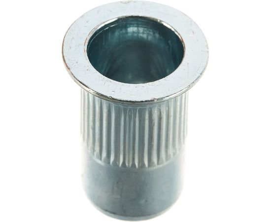 Заклепка с внутренней резьбой Kenner потайной бортик Белый цинк м6х1,0х16 500шт зрп6 – изображение 3