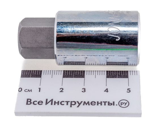 Головка торцевая с шестигранной вставкой "HEX" (1/2"DR; 17 мм; 55 мм) Jonnesway S50H4117 – изображение 4
