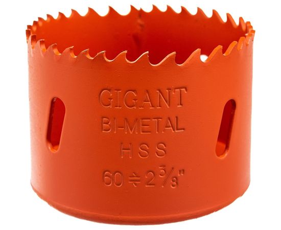 Коронка биметаллическая (60 мм; 38 мм) Gigant G-11065 – изображение 5