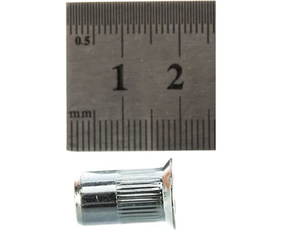 Заклепка с внутренней резьбой Kenner потайной бортик Белый цинк м6х1,0х16 500шт зрп6 – изображение 5