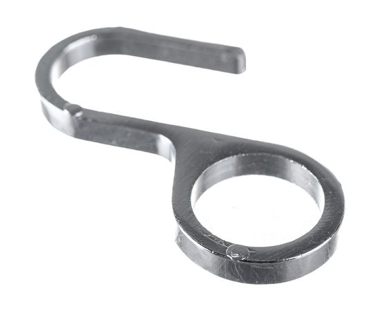 Набор одинарных крючков из 5 шт Delphinium для трубы D-16, Z-8, несъемные 101147 – изображение 5