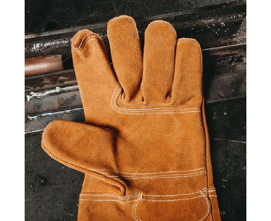 Перчатки сварщика Jeta Safety Ferrus Light, цвет желтый, JWK201-XL – изображение 4