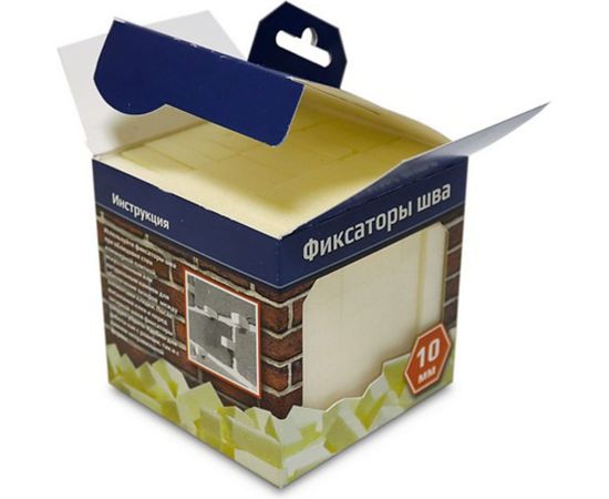 Фиксаторы шва для укладки декоративного камня (243 шт, 10 мм) Фасадэль FS10 box – изображение 3
