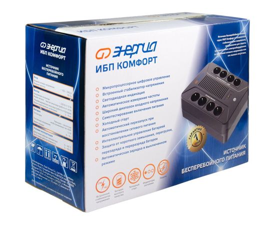 Источник бесперебойного питания Энергия Комфорт 1000 Е0201-1002 – изображение 10