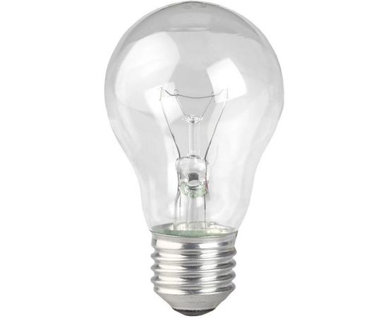 Лампа накаливания КАЛАШНИКОВО Б А50 60Вт 230240V Е27 лон, прозр. в цветной гофре C0028408 