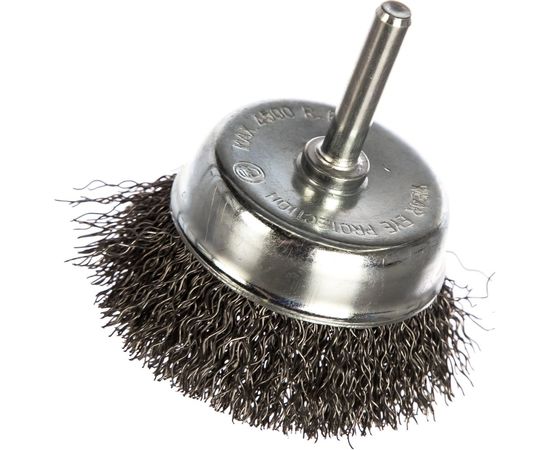 Кордщетка чашеобразная мягкая (63 мм) для дрели ПРАКТИКА 773-415 
