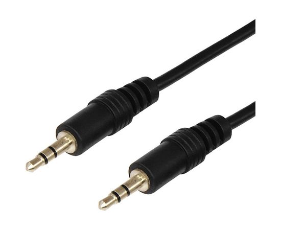 Шнур REXANT Стерео 3,5 мм штекер - Стерео 3,5 мм штекер, длина 0,5 метра 17-4100 
