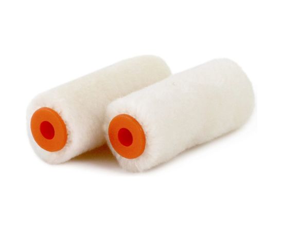 Мини-валик ZOLDER велюр, 60 мм, под ручку, 6 мм, ядро 15 мм, ворс 4 мм, 2 шт Z-604v 