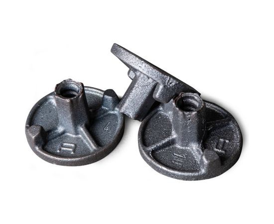 Гайка литая двухрожковая 25 шт Промышленник Г2Р90Ч 