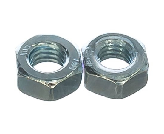 Гайка ЗУБР ГОСТ 5927-70, M6, 25 шт, кл. пр. 6, оцинкованная, 303556-06 