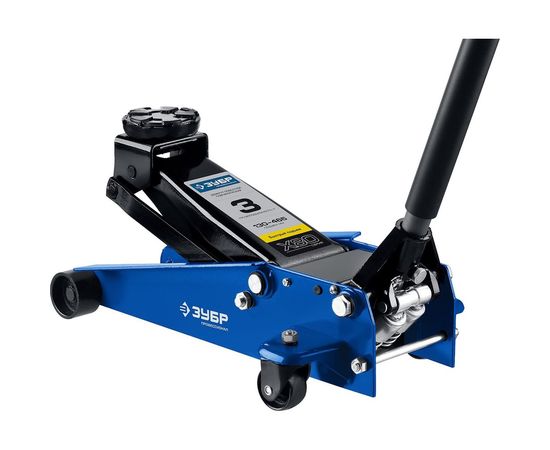 Гидравлический подкатной домкрат 3т, 130-465мм, ЗУБР Профессионал X80 43050-3_z01 