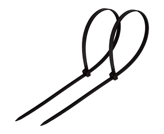 Хомут REXANT nylon 300x5.0 мм 100 шт черный 07-1303 