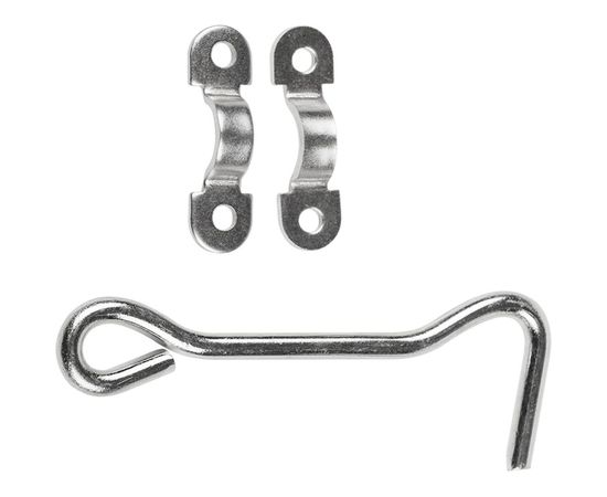 Ветровой крючок ЧЕТЫРЕ СЕЗОНА 100 мм, цинк 79-1081 