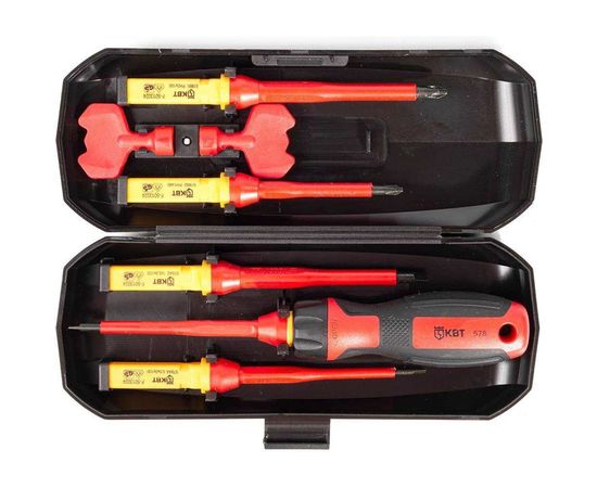 Набор диэлектрических отверток КВТ Профи НИО-4405 83785 