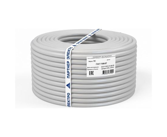 Провод Партнер-Электро ПВС 4х2,5 ГОСТ (100м) P020G-0406-C100 – изображение 2