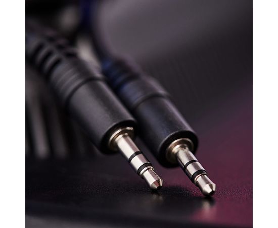 Шнур REXANT Стерео 3,5 мм штекер - Стерео 3,5 мм штекер, длина 0,5 метра 17-4100 – изображение 2