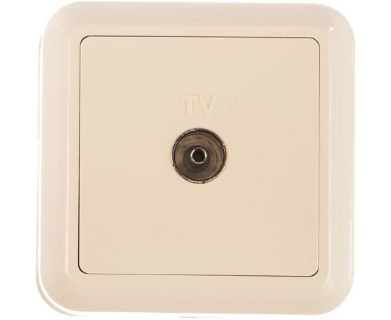 Телевизионная розетка открытой установки Кунцево-Электро ОПТИМА оконечная, РТА-Эс/к 8040 – изображение 2