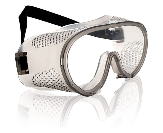 Защитные закрытые очки с двухсторонним незапотевающим покрытием ЕЛАНПЛАСТ ОЧК403KN (O-13033KN) – изображение 3