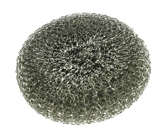 Металлическая оцинкованная плетеная губка EUROHOUSE 3 шт в сетке 7182 – изображение 2