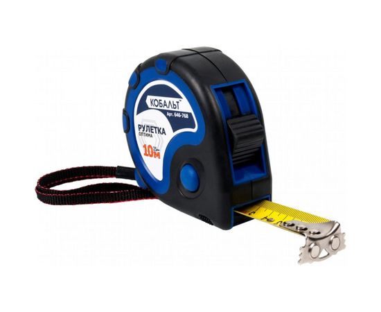 Рулетка Оптима (10м x 25мм) КОБАЛЬТ 646-768 – изображение 2
