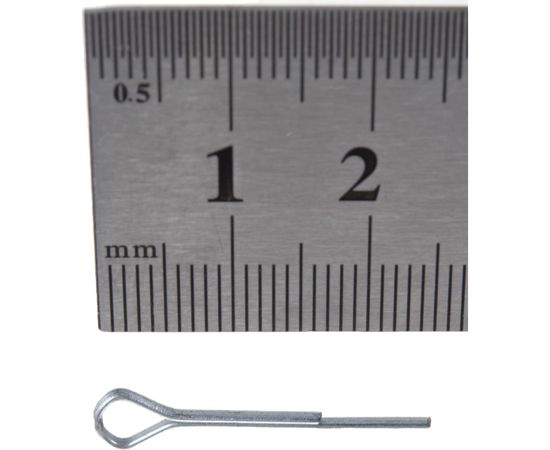 Шплинт ЕВРОПАРТНЕР DIN94 M1,6x12 Zn 10шт. 12 0384 1 – изображение 2