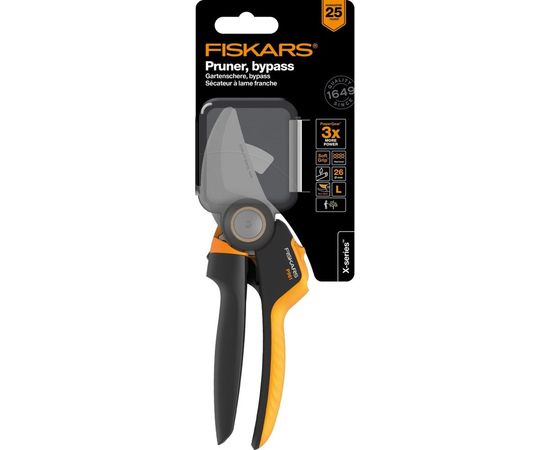 Плоскостной секатор Fiskars X-series PowerGear L P961 1057175 – изображение 6