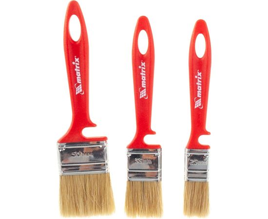 Набор кистей «Эмали» 25мм, 35мм, 50мм MATRIX Color Line 83355 – изображение 3