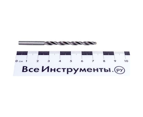 Сверло по металлу (4х75х43 мм; Р6М5) СИБРТЕХ 72213 – изображение 2