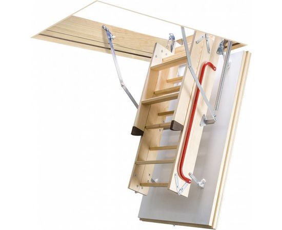 Чердачная лестница FAKRO термо LTK 60х120 см, высота 280 см 66501 – изображение 2