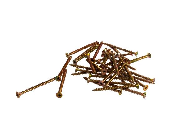 Шуруп VIPкрепеж жёлтый цинк 85 шт 31370 VIPS – изображение 4