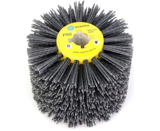 Щетка-валик (120х100х19 мм; P60; полимерный ворс) ОСБОРН 6-036 PLM.RB12010019P60 – изображение 3