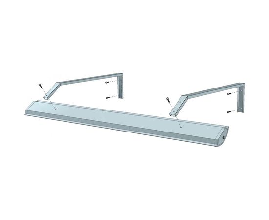 Кронштейн для школьных досок ЭРА SPO-SCHOOL-SET для светильников ДПО, 2 штуки, 10/350 Б0048922 – изображение 2