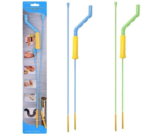 Трос для чистки труб МУЛЬТИДОМ Спин 45 и 60 см VL58-166 – изображение 2