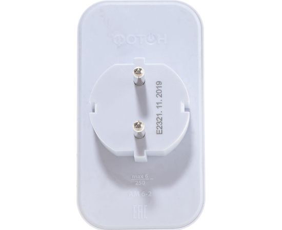 Разветвитель - электрический двойник 6А ФОТОН АМ 6-2 12321 – изображение 5