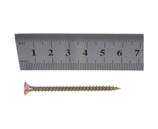 Шуруп VIPкрепеж жёлтый цинк 85 шт 31370 VIPS – изображение 2