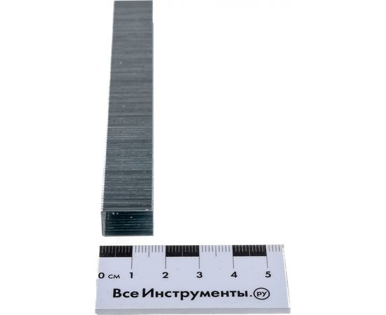 Скобы особотвердые тип 53F ПРОФЕССИОНАЛ (5000 шт; 16 мм) ЗУБР 31950-16 – изображение 2