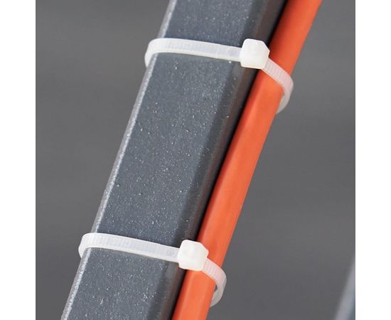 Хомут REXANT nylon 150x3.0 мм 25 шт белый 07-0150-25 – изображение 8