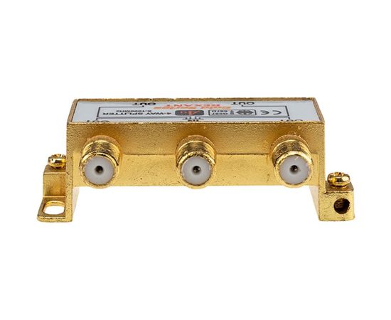 Делитель REXANT ТВ х 4 + 5шт. F BOX 5-1000 МГц GOLD 05-6103-1 – изображение 4